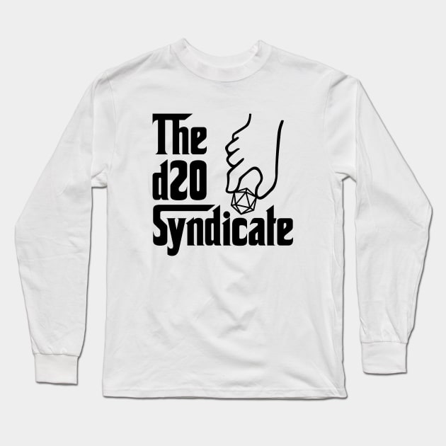 The Don Long Sleeve T-Shirt by The d20 Syndicate